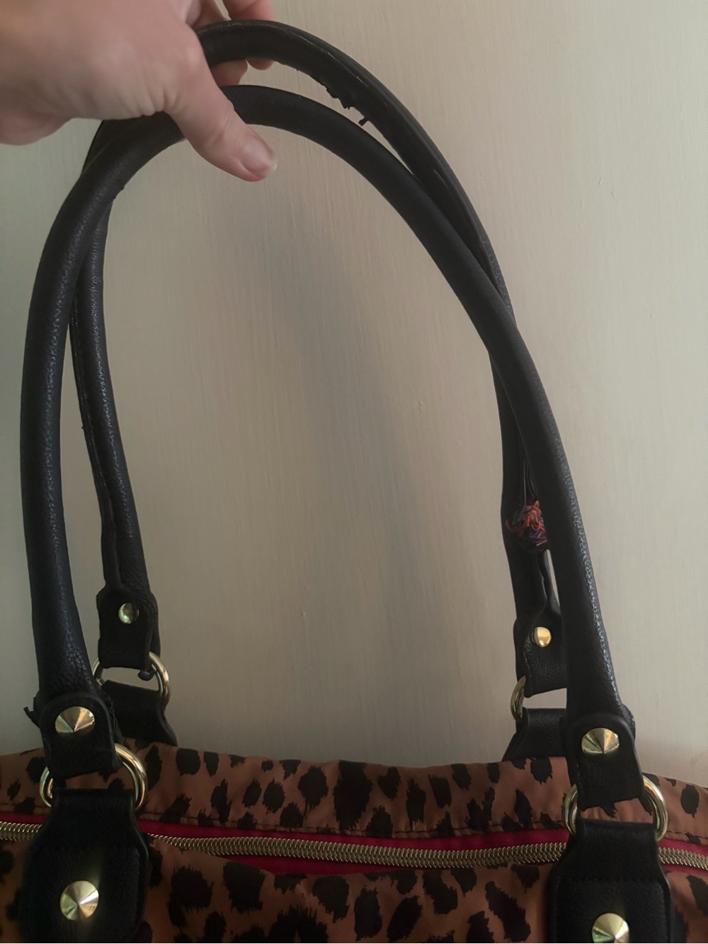 Betsey Johnson Leopard Print Tote - Picture 5 of 5